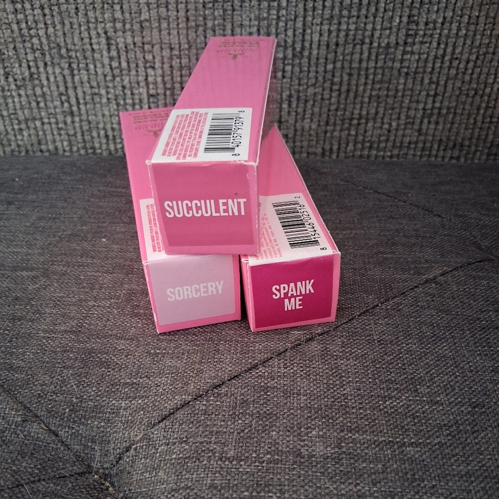 Jeffree Star The Gloss - RARE Spank Me, Sorcery,and Succulent